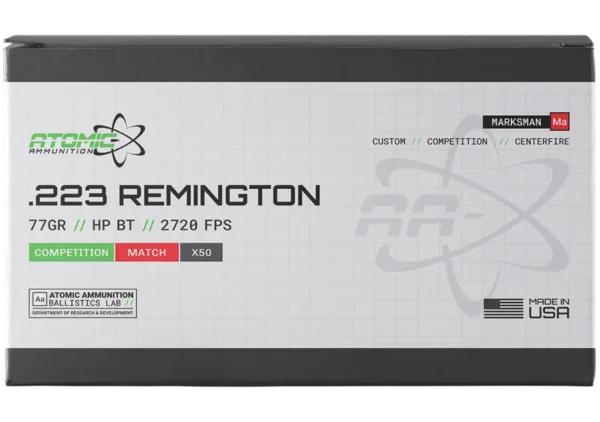 aa-223-REM-77gr-MATCH .223 Rem 77gr HP BT Match Ammo
