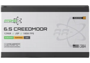 6.5 Creedmoor 129gr JSP Subsonic Ammo