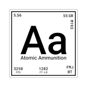 Atomic Ammo Elements Sticker