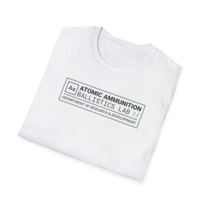 6320668711966405916_2048.jpeg Atomic Ammunition Ballistics Lab T-Shirt