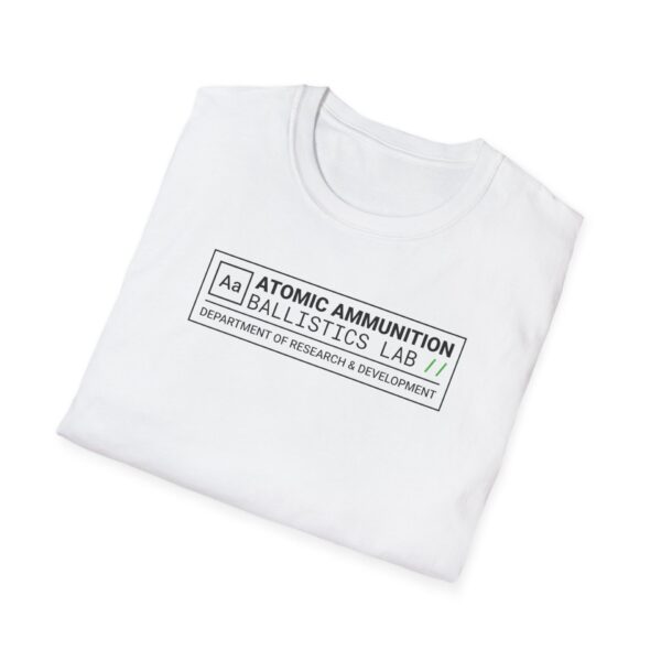 6320668711966405916_2048.jpeg Atomic Ammunition Ballistics Lab T-Shirt