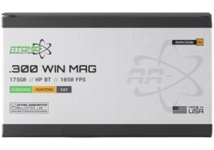 aa-300-WINMAG-175gr .300 Win Mag 175gr HP BT Subsonic Ammo