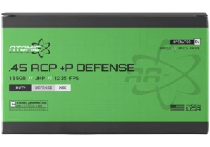 .45 ACP +P 185gr JHP Defense Ammo