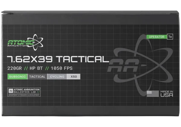 aa-762-tactical-220 7.62x39 220gr HP BT Cycling Subsonic Ammo