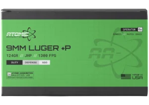 aa-9mm-luger-+p 9mm +P 124gr JHP Defense Ammo